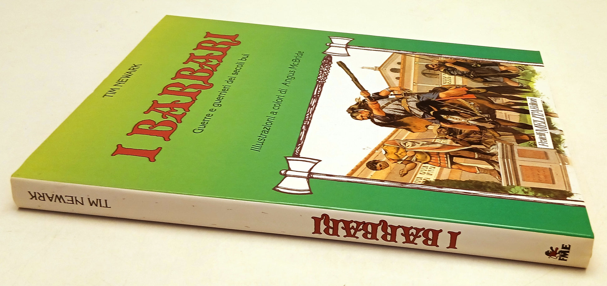 LZ- I BARBARI GUERRE GUERRIERI - TIM NEWARK- FRATELLI MELITA--- 1991- CS- YFS656