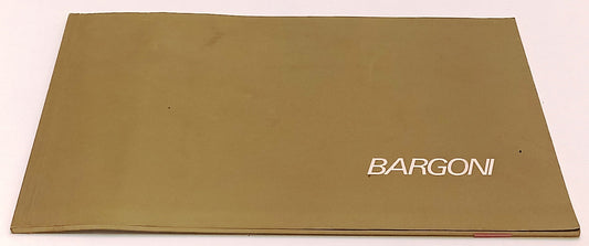 LT- BARGONI CIRCOLO ARTISTICO PALAZZO PRIGIONI VENEZIA 1975 CATALOGO - XFS176