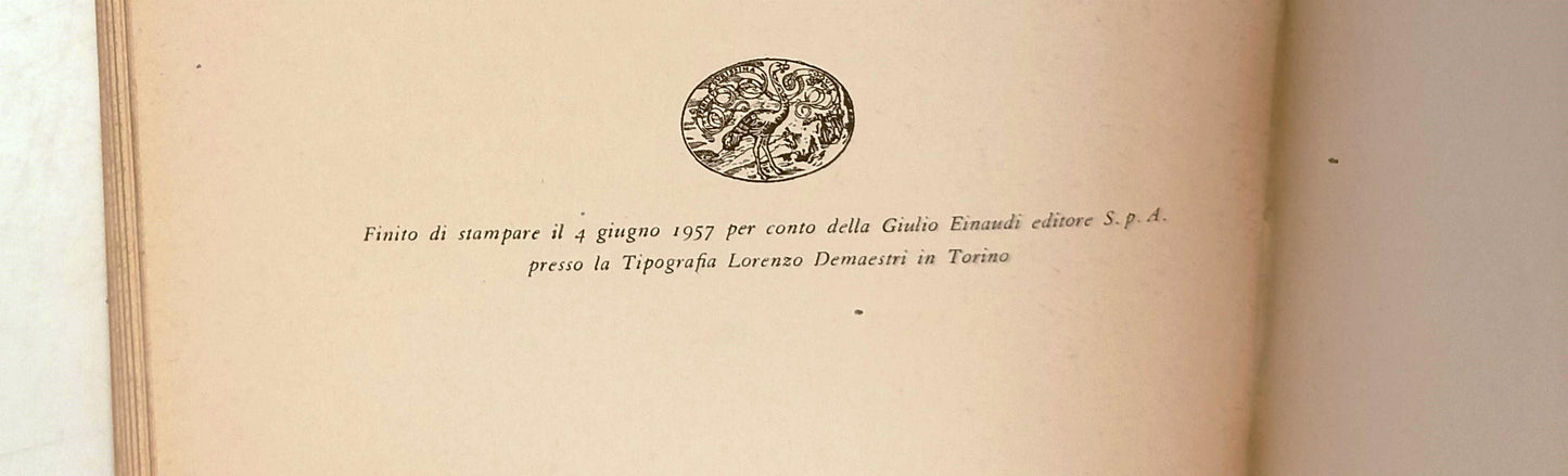 LN- IL BARONE RAMPANTE- ITALO CALVINO- EINAUDI- I CORALLI- 1a ED.- 1957- C-XFS92