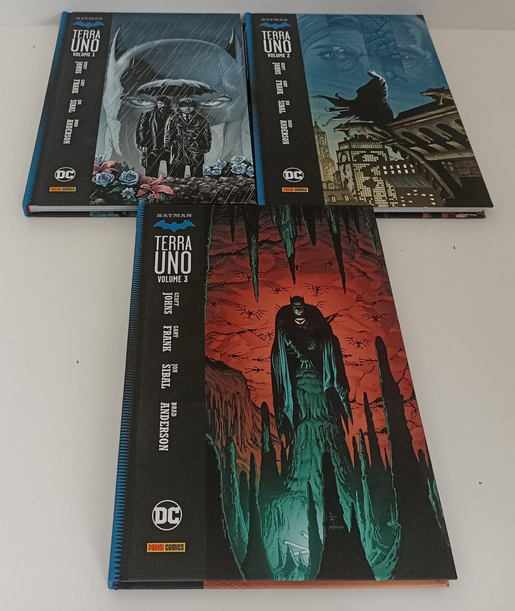 FV- BATMAN: TERRA UNO COFANETTO 3 VOLUMI CARTONATI -- PANINI DC -- C - F23