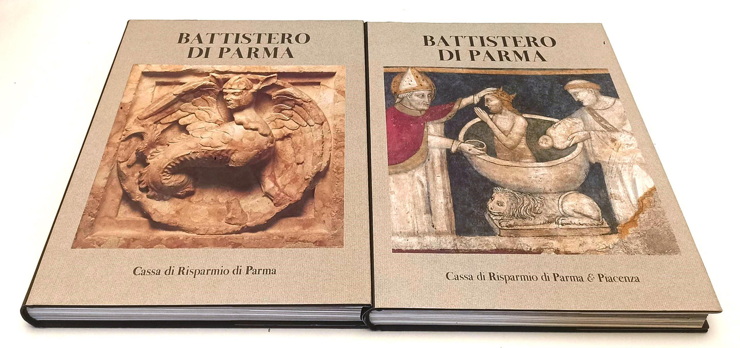 LT- BATTISTERO DI PARMA 2 VOLUMI -- CASSA DI RISPARMIO DI PARMA - WPR319