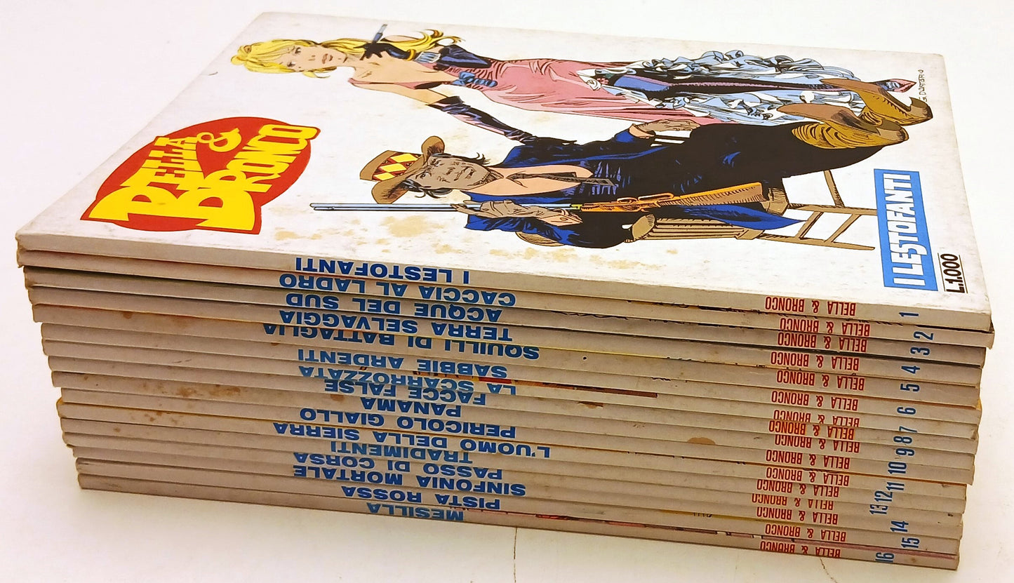 FB- BELLA E BRONCO 1/16 COLLEZIONE COMPLETA OTTIMI -- DIME PRESS - 1985 - B- H25