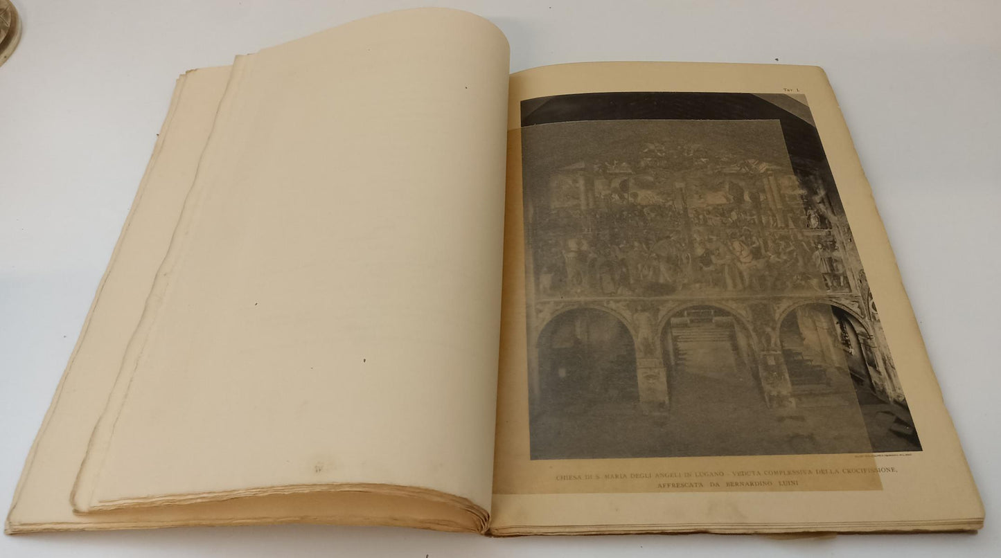 LT- BERNARDINO LUINI E L'OPERA SUA A LUGANO-- SOCIETA' TICINESE--- 1910- B-YFS55