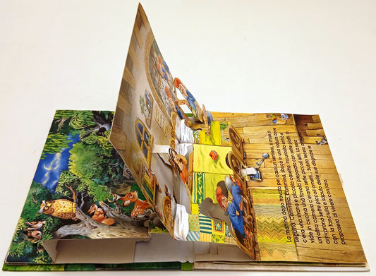 LB- BIANCANEVE POP-UP - TONY WOLF - DAMI --- 2004 - C - Z25