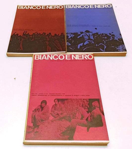 LW- BIANCO E NERO 1/12 ANNATA COMPLETA XXX 1969- STUDI CINEMATOGRAFICI- YFS310