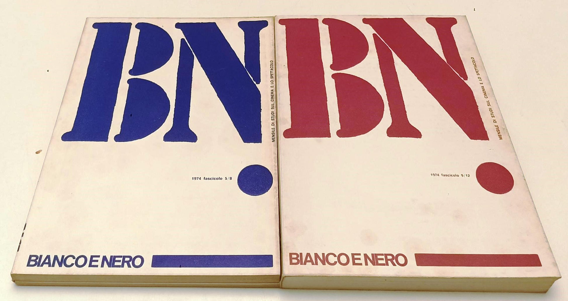 LW- BN BIANCO E NERO 1/12 XXXV 1974 ANNATA COMPLETA CINEMA SPETTACOLO - YFS313