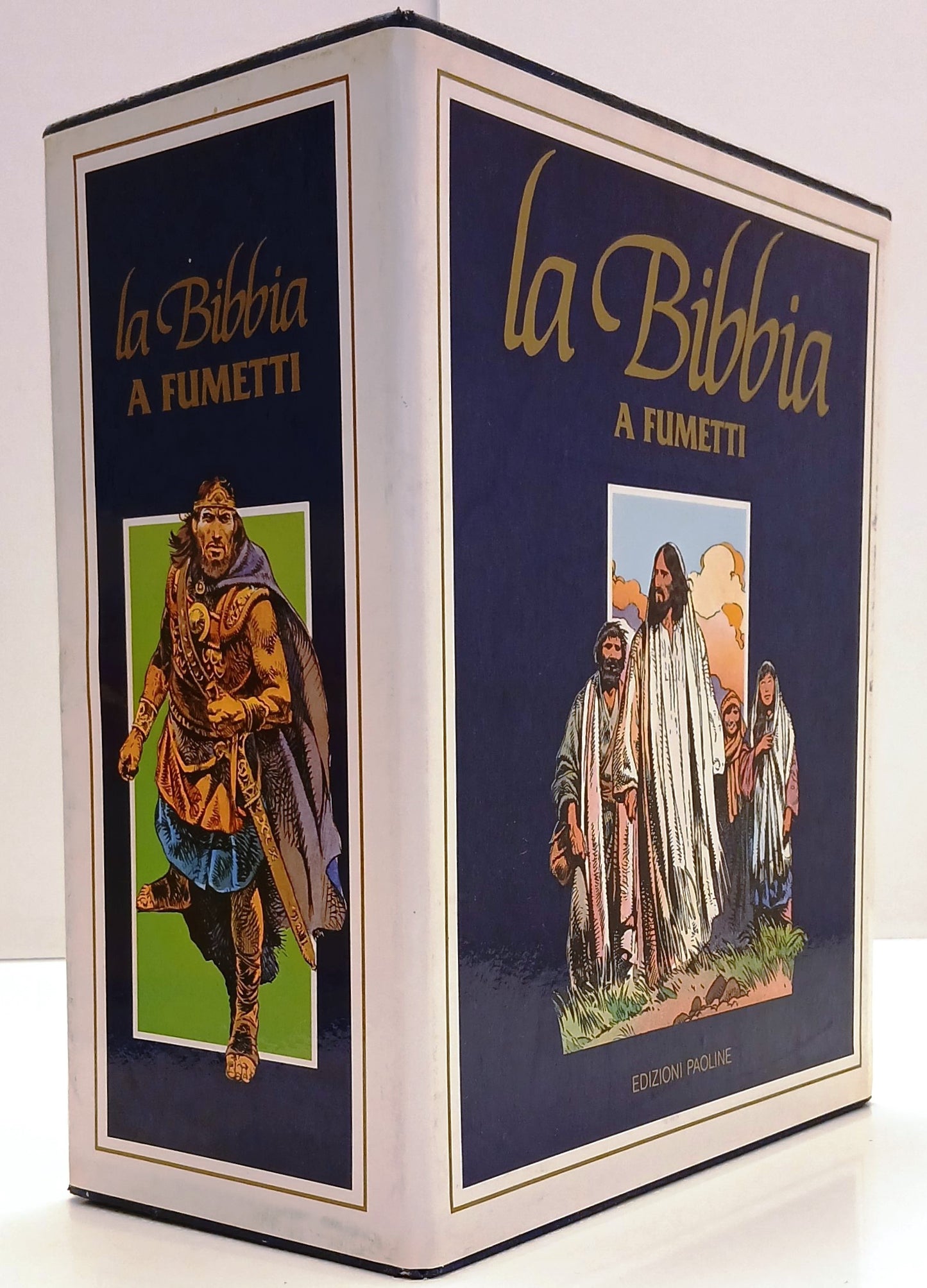 FZ- LA BIBBIA A FUMETTI 8 VOLUMI COFANETTO - EDIZIONI PAOLINE - 1985 - BLCP2