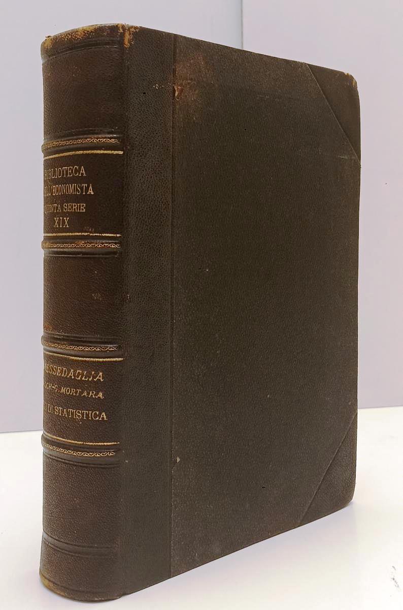 LZ- BIBLIOTECA DELL'ECONOMISTA- MESSEDAGLIA BELOCH MORTARA- UTET- 1908- C-YFS404