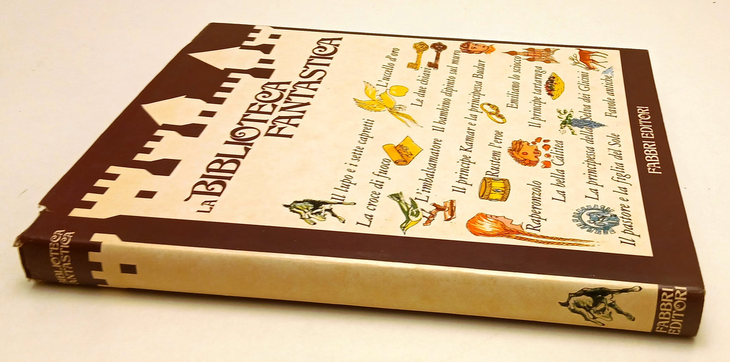 LZ- LA BIBLIOTECA FANTASTICA ILLUSTRATO -- FABBRI --- 1982 - CS - YFS216