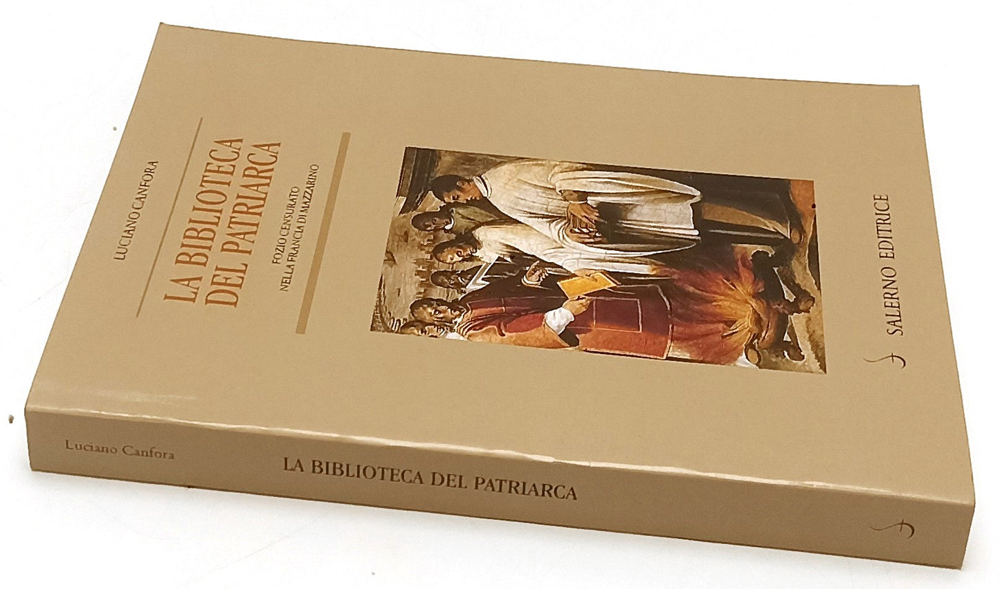 LS- LA BIBLIOTECA DEL PATRIARCA - LUCIANO CANFORA - SALERNO --- 1998 - B- XFS147