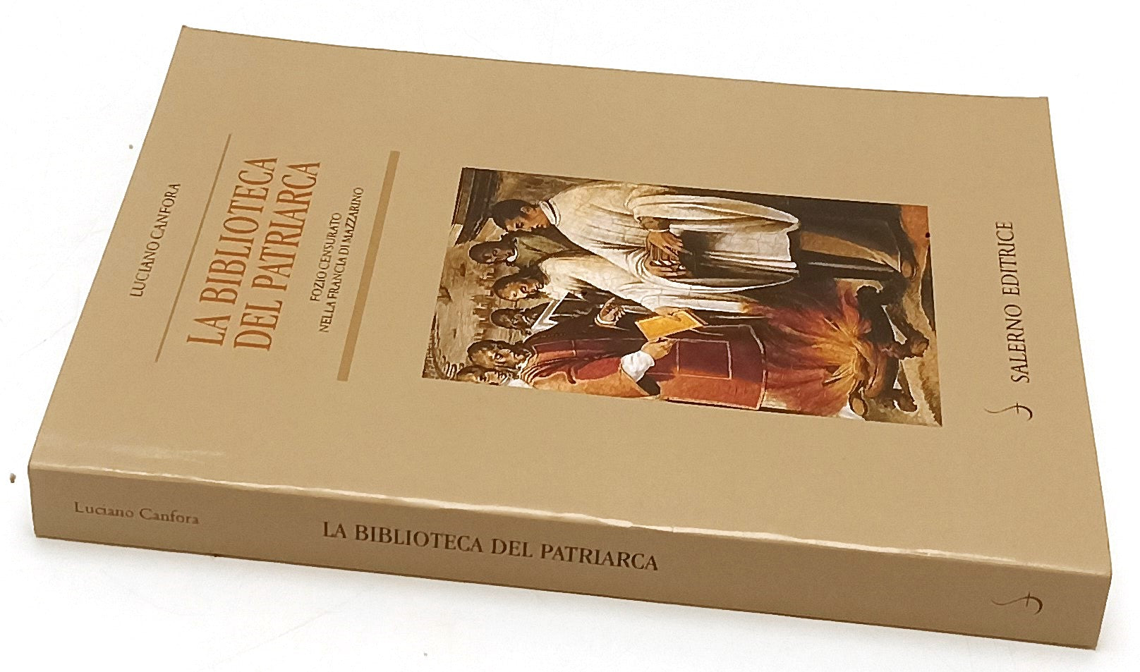 LS- LA BIBLIOTECA DEL PATRIARCA - LUCIANO CANFORA - SALERNO --- 1998 - B- XFS147