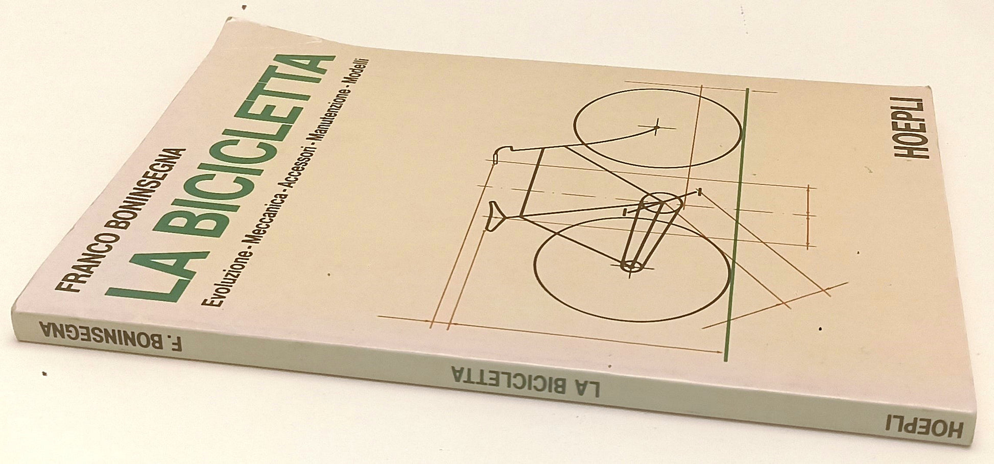 LZ- LA BICICLETTA MECCANICA ACCESSORI - FRANCO BONINSEGNA - HOEPLI---- B- YFS402