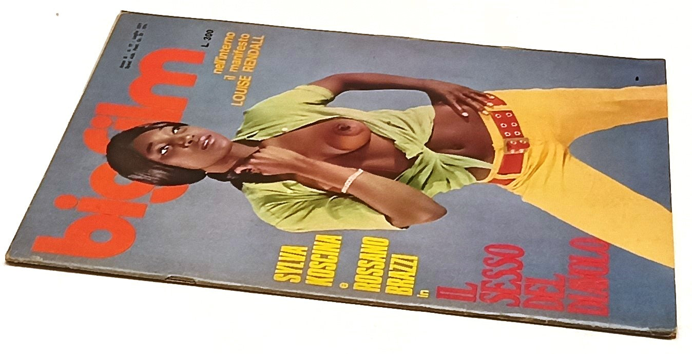 LX- RIVISTA BIGFILM N.17 1971 MANIFESTO LOUISE RENDALL SESSO DIAVOLO - RVSa461