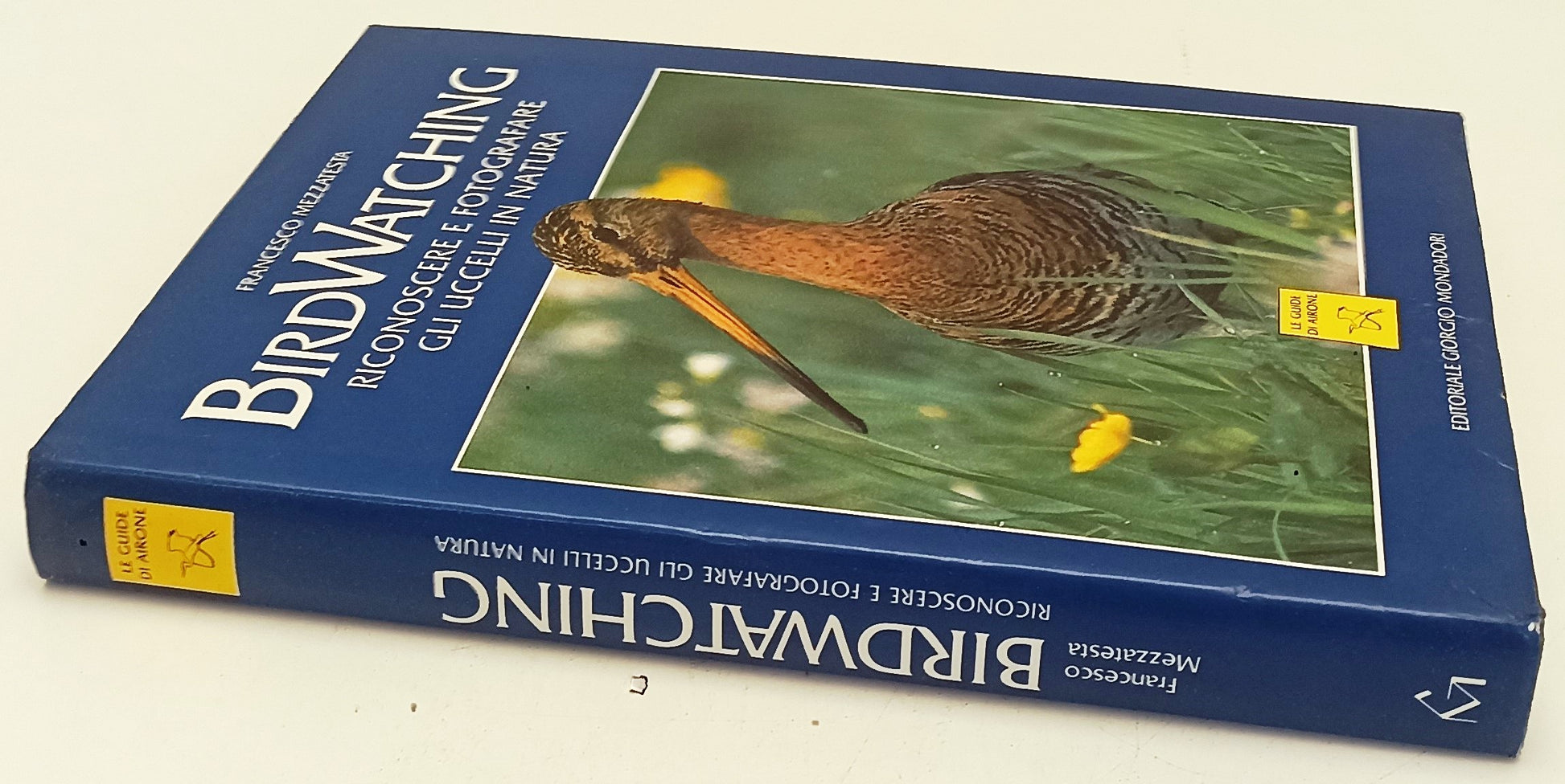 LZ- BIRDWATCHING- FRANCESCO MEZZATESTA- MONDADORI- GUIDE AIRONE- 1987- CS-YFS314