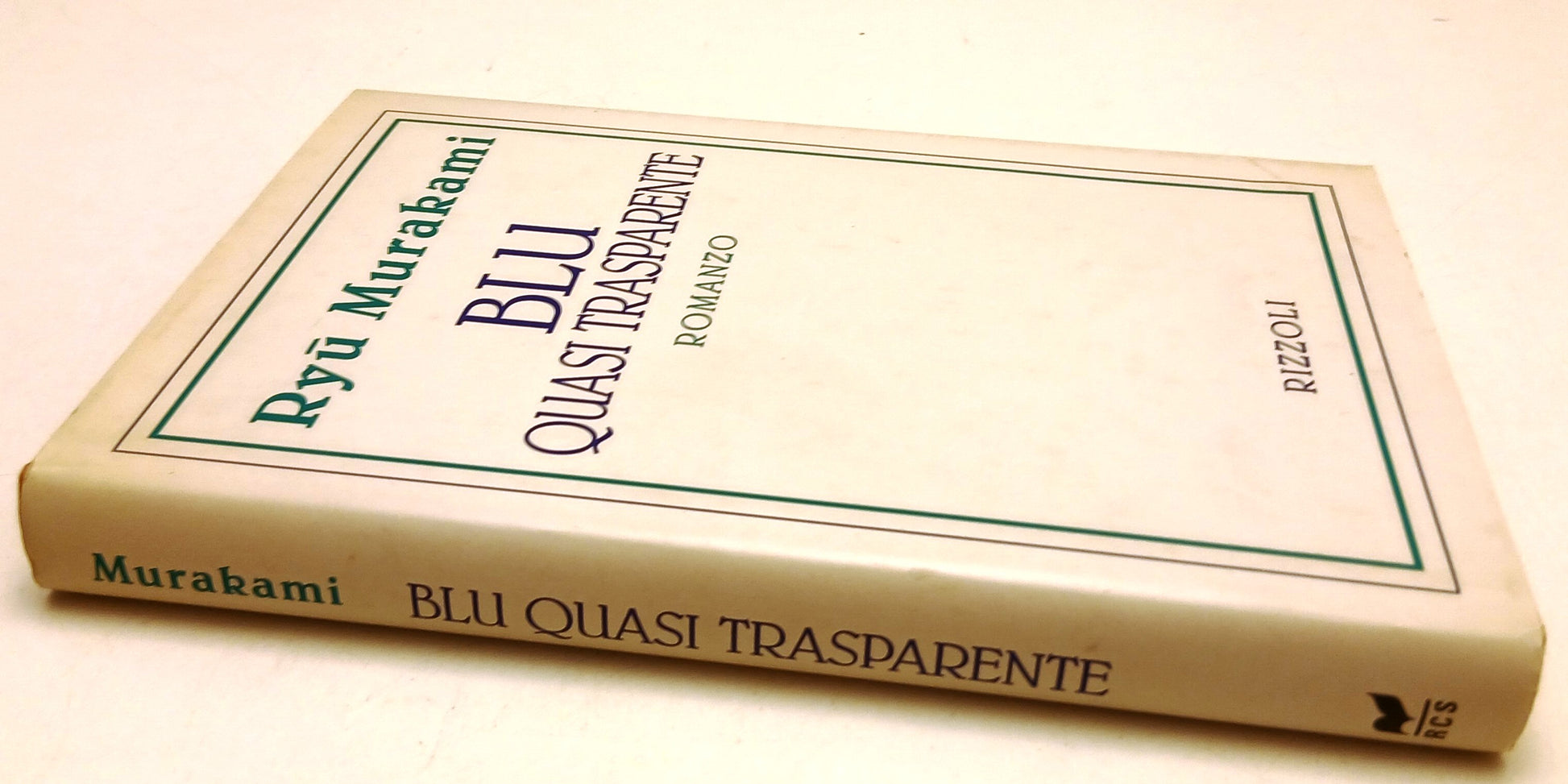 Blu quasi trsparente - Ryu Murakami - Rizzoli - 1a ed. - ZFS92