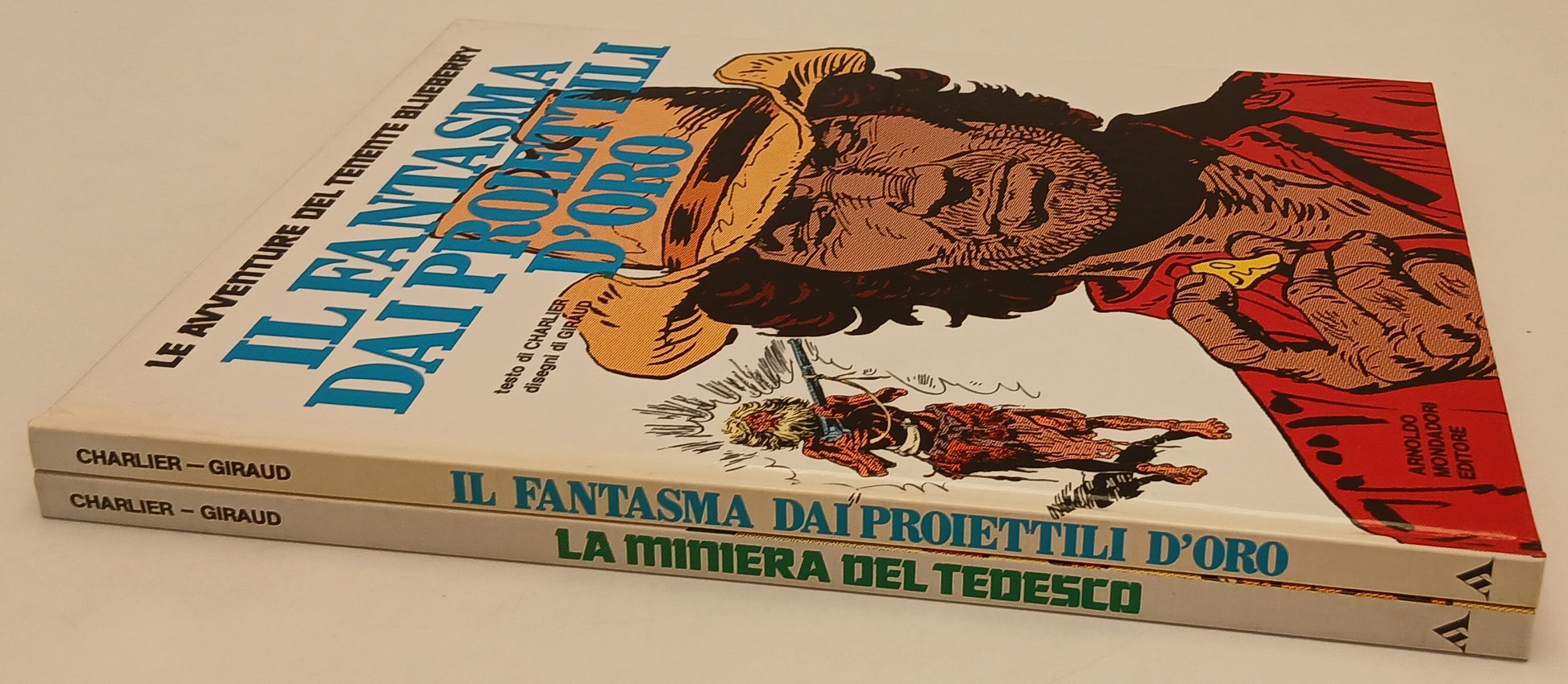 FV- LE AVVENTURE DEL TENENTE BLUEBERRY 2 VOLUMI FANTASMA MINIERA- MONDADORI- H25