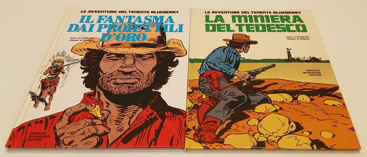 FV- LE AVVENTURE DEL TENENTE BLUEBERRY 2 VOLUMI FANTASMA MINIERA- MONDADORI- H25