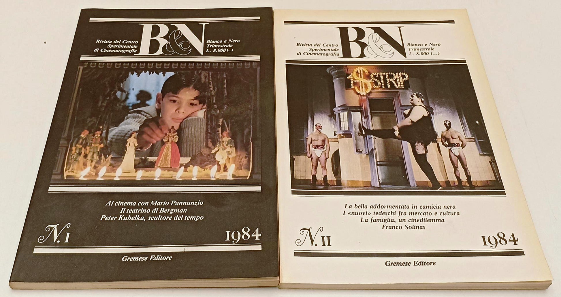 LW- B&N BIANCO E NERO I/IV ANNATA COMPLETA 1984 RIVISTA - GREMESE - YFS310