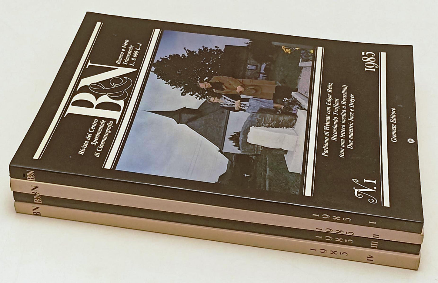 LW- B&N BIANCO E NERO I/IV ANNATA COMPLETA 1984 RIVISTA - GREMESE - YFS310