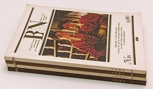 LW- B&N BIANCO E NERO I/IV ANNATA COMPLETA 1986 RIVISTA CINEMATOGRAFICA - YFS113