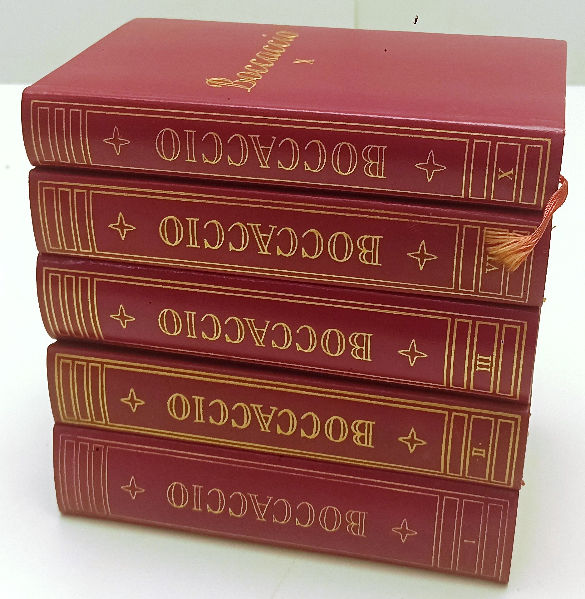 LN- TUTTE LE OPERE VOLUMI I II III VI X- BOCCACCIO- MONDADORI I CLASSICI- B- XFS