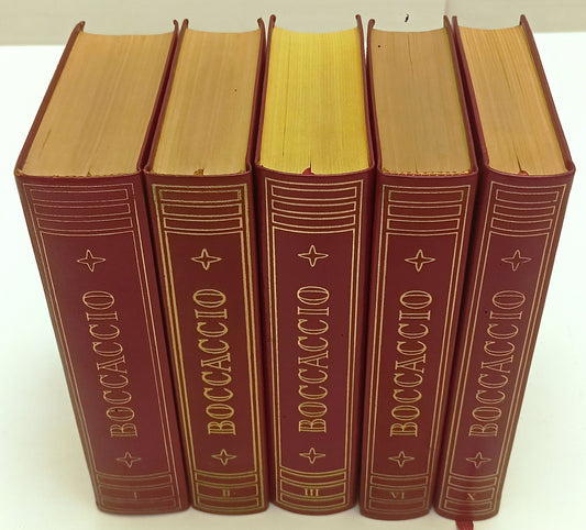 LN- TUTTE LE OPERE VOLUMI I II III VI X- BOCCACCIO- MONDADORI I CLASSICI- B- XFS
