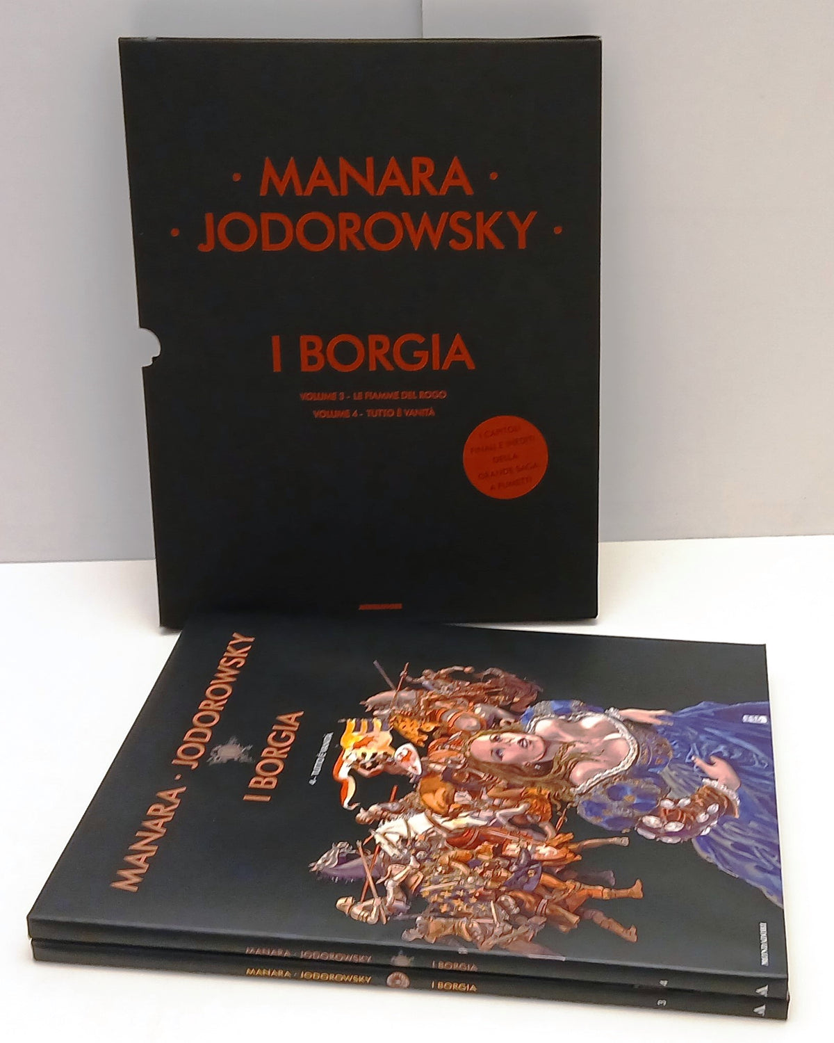 FV-  I BORGIA VOLUMI 3 e 4 COFANETTO- MANARA JODORWSKY- MONDADORI- 2011- CS- Z25