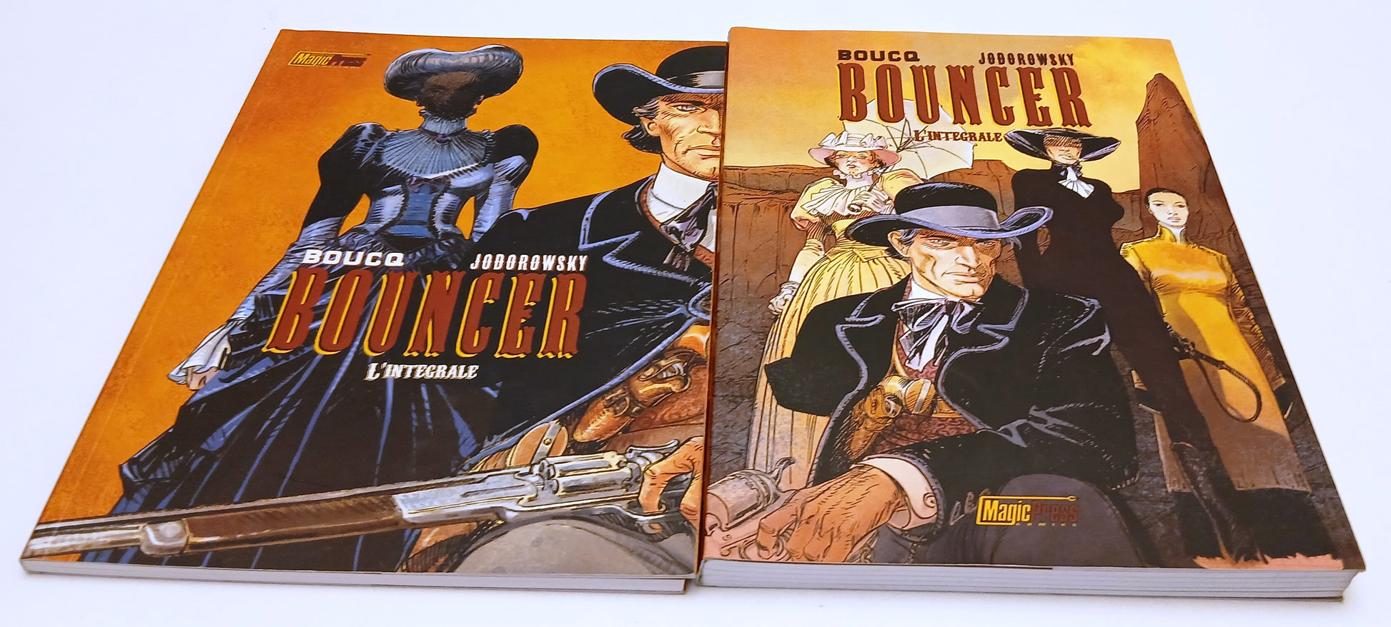 FZ- BOUNCER L'INTEGRALE VOLUMI 1/2- BOUCQ JODOROWSKY- MAGIC PRESS- 2008- B- Z25