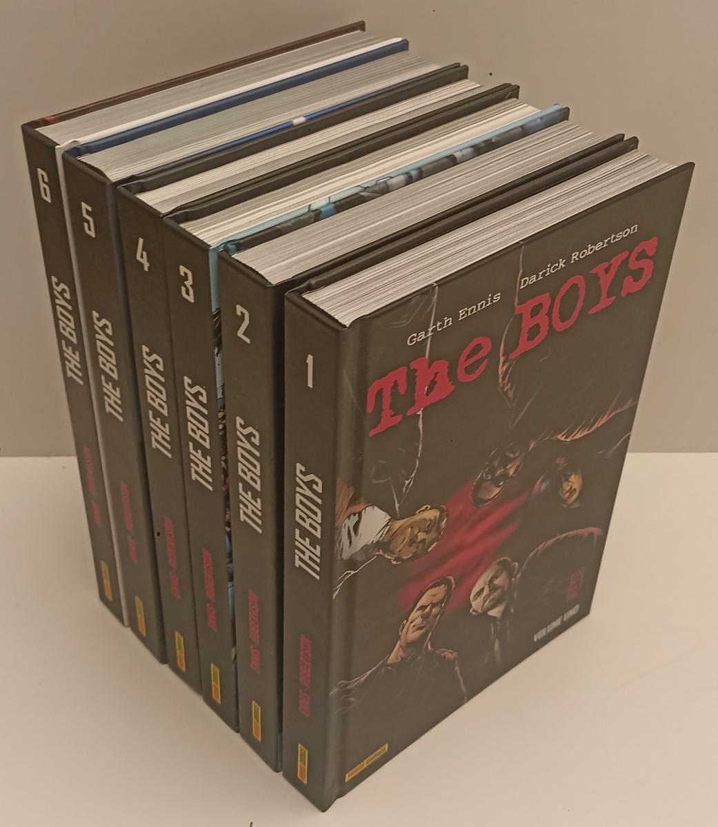 FV- THE BOYS DELUXE 1/6 COLLEZIONE COMPLETA - GARTH ENNIS ROBERTSON- PANINI- A24