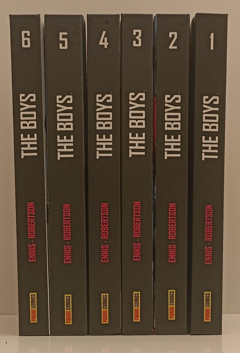 FV- THE BOYS DELUXE 1/6 COLLEZIONE COMPLETA - GARTH ENNIS ROBERTSON- PANINI- A24