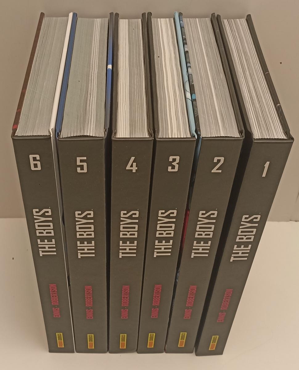 FV- THE BOYS DELUXE 1/6 COLLEZIONE COMPLETA - GARTH ENNIS ROBERTSON- PANINI- A24