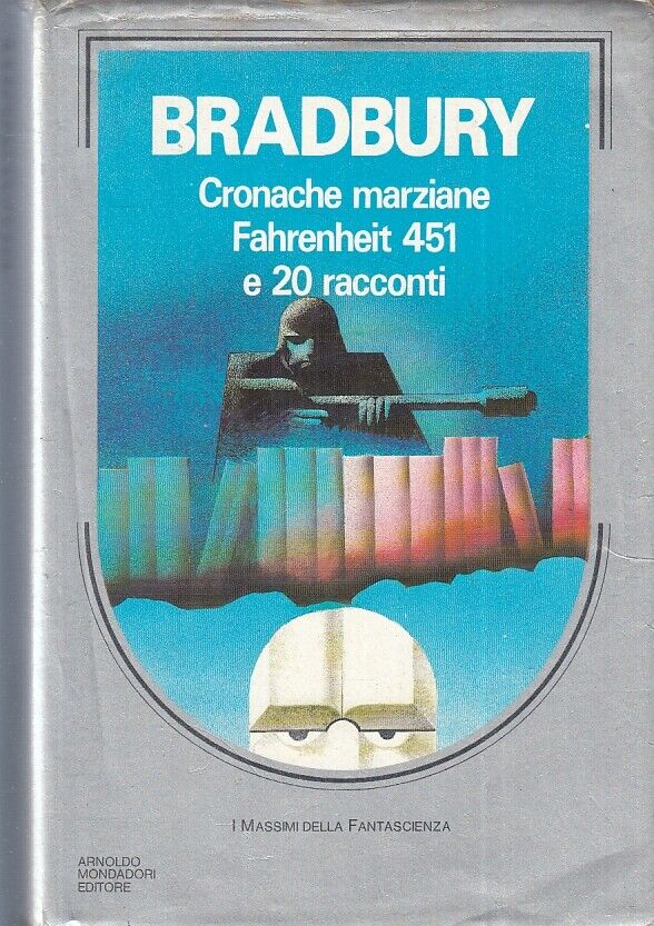 LF- CRONACHE MARZIANE FAHRENHEIT- BRADBURY- MONDADORI- MASSIMI- 1983- CS- YFS598