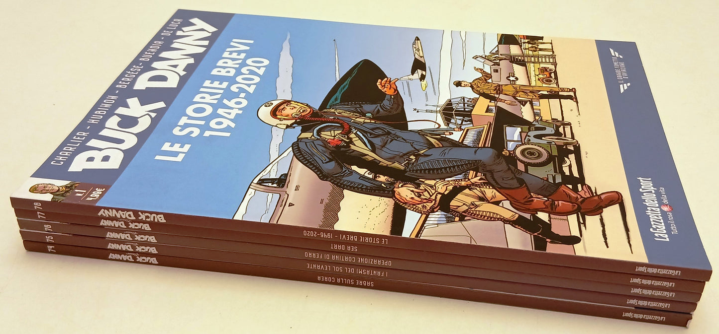 FZ- GRANDE FUMETTO D'AVIAZIONE BUCK DANNY CLASSIC 1/4 + STORIE BREVI- GdS- B-Z25