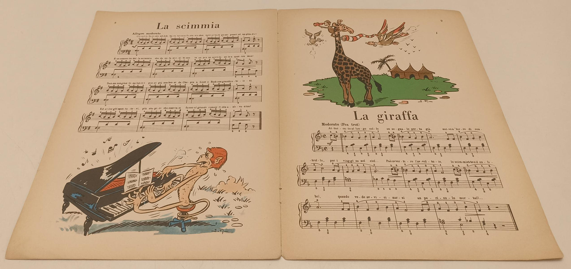 LZ- CACCIA GROSSA MARCO ANGIOLINI - MARIO CONSIGLIO- ACCORDO--- 1956- S- RVSa522