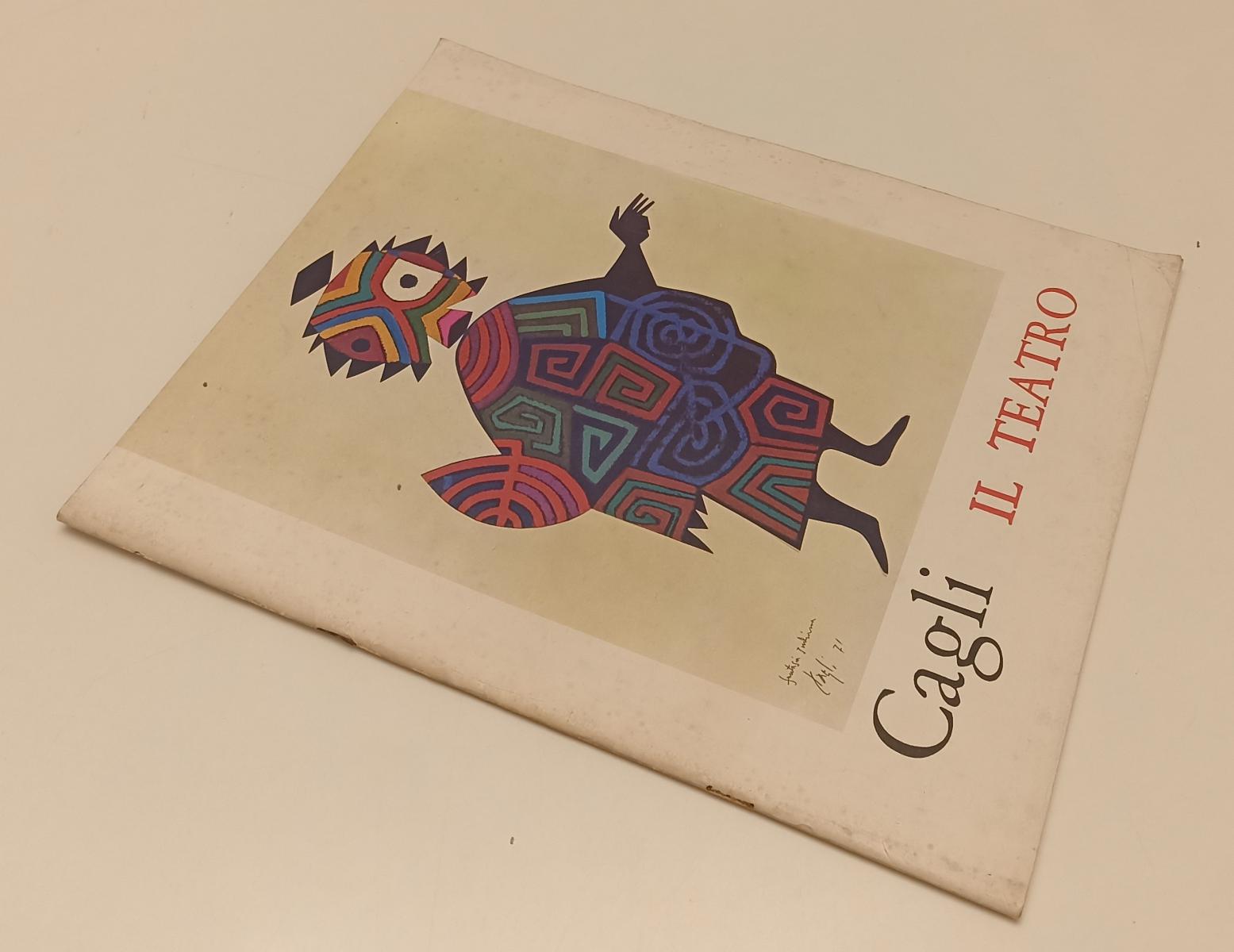 LT- CAGLI IL TEATRO CATALOGO MOSTRA -- NUOVO CARPINE --- 1975 - S- XFS181