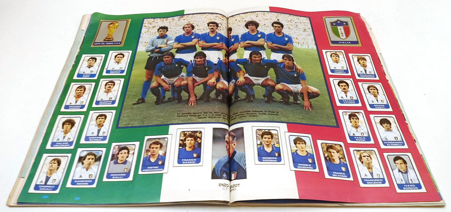 AA- ALBUM FIGURINE CALCIATORI PANINI 1982/83 COMPLETO - CAMPIONATO CALCIO- LBM24