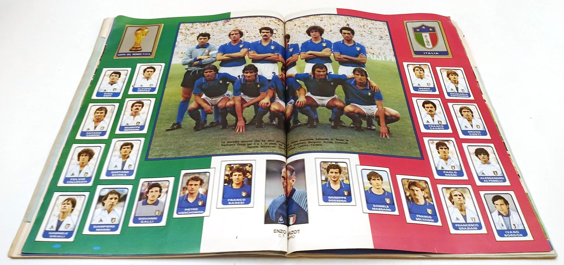AA- ALBUM FIGURINE CALCIATORI PANINI 1982/83 COMPLETO - CAMPIONATO CALCIO- LBM24