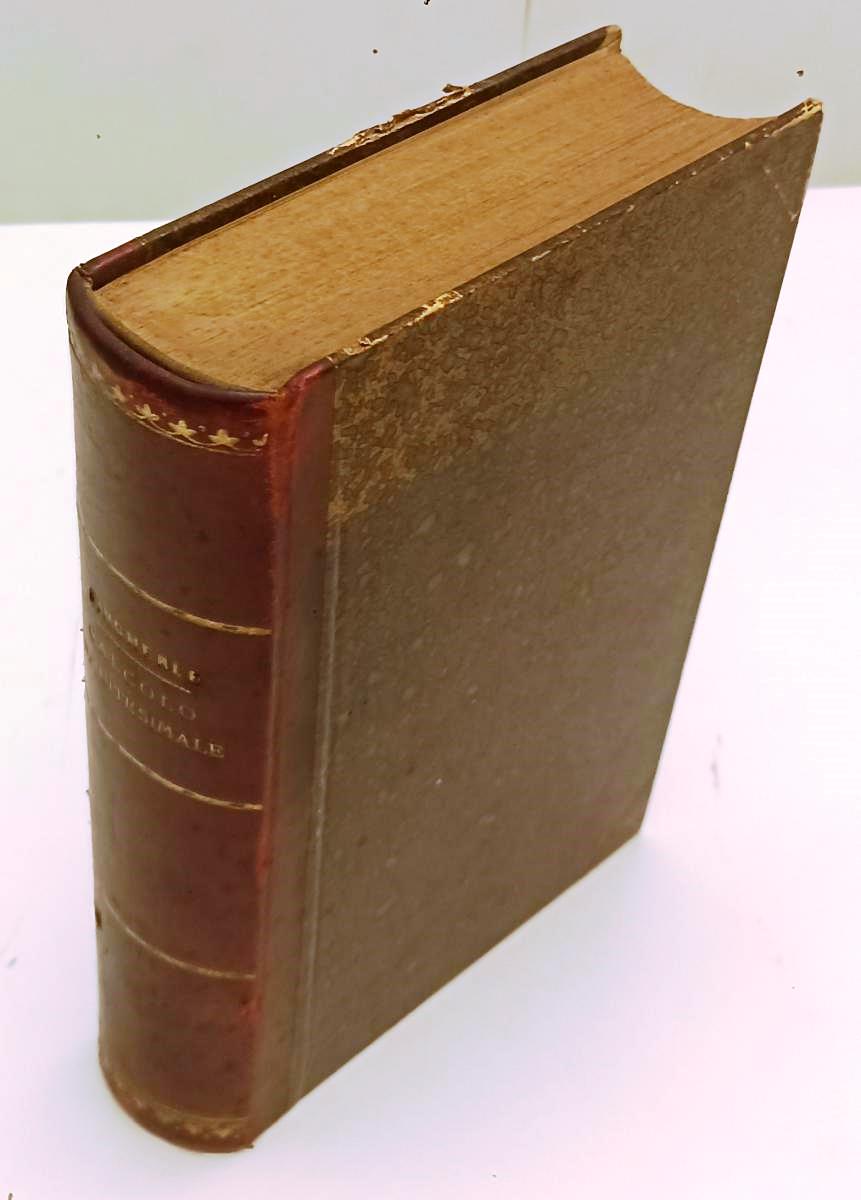 LZ- LEZIONI DI CALCOLO INFINITESIMALE - PINCHERLE- ZANICHELLI--- 1915- C- YFS426