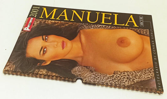 LX- CALENDARIO MAX 2001 MANUELA ARCURI  FOTOGRAFIE DI CONRAD GODLY - RVSa314