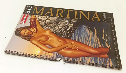 LX- CALENDARIO MAX 2002 MARTINA COLOMBARI FOTOGRAFIE DI BRUNO BISANG - RVSa313