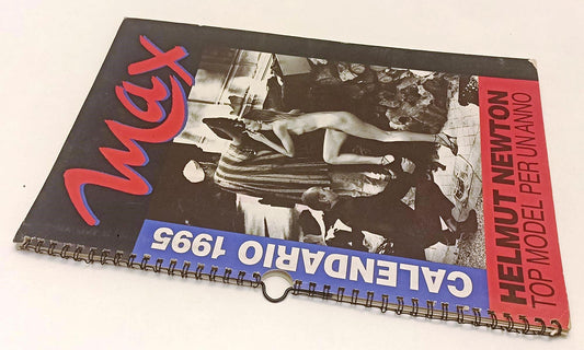 LX- CALENDARIO MAX 1995 HELMUT NEWTON TOP MODEL PER UN ANNO - RVSa316