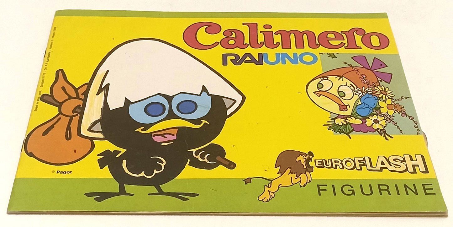 AA- ALBUM FIGURINE CALIMERO PAGOT RAIUNO - EUROFLASH - 1968 - S - RVSa558