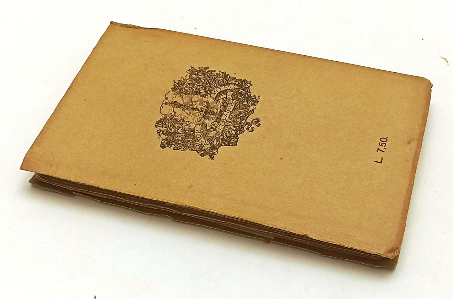 LN- CALLIOPE - FRANCESCO CHIESA - FORMIGGINI - POETI ITALIANI -- 1921 - B - XFS