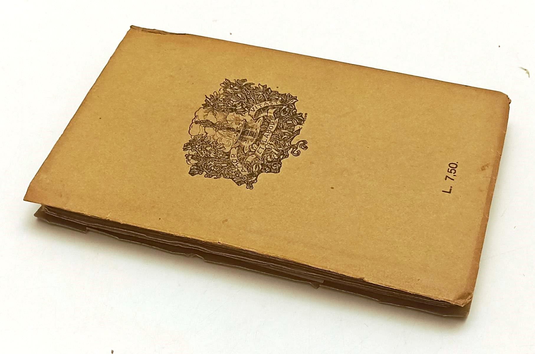 LN- CALLIOPE - FRANCESCO CHIESA - FORMIGGINI - POETI ITALIANI -- 1921 - B - XFS