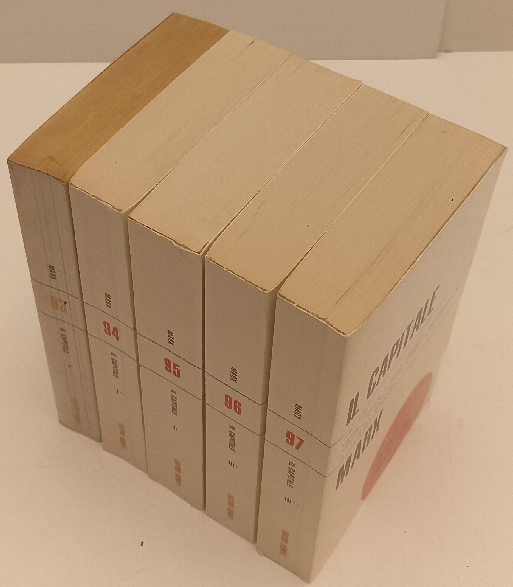 LS- IL CAPITALE 5 VOLUMI COMPLETO - CARL MARX - EDITORI RIUNITI- LE IDEE- B- XFS