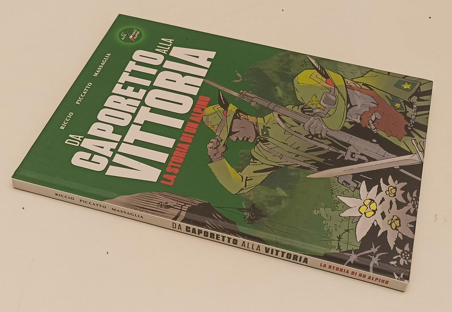 FV- DA CAPORETTO ALLA VITTORIA STORIA DI UN ALPINO- RICCIO PICCATTO- 2016- C-C24