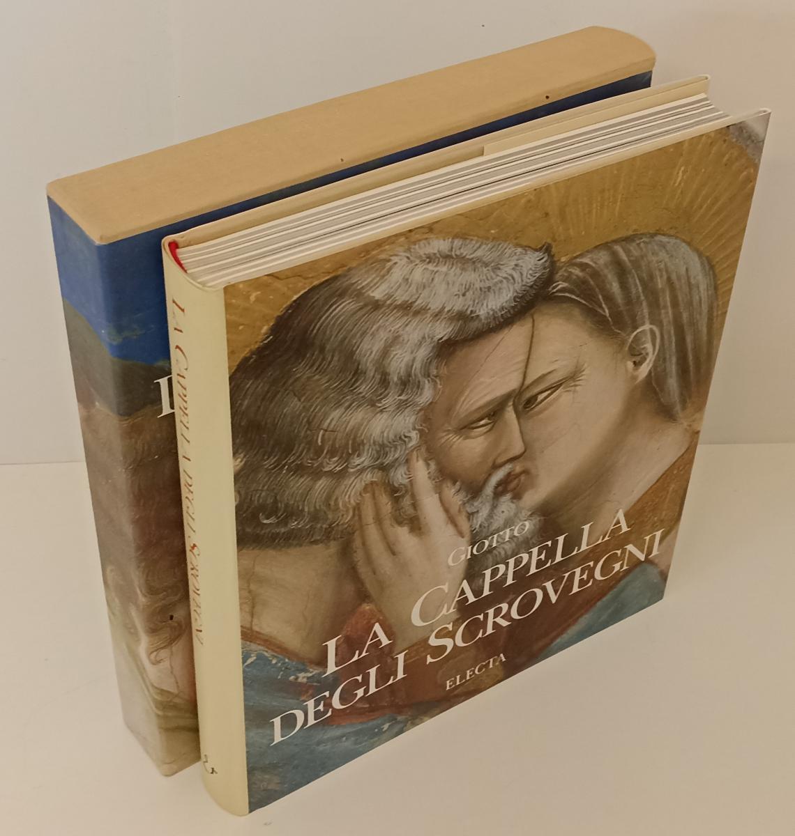 LT- LA CAPPELLA DEGLI SCROVEGNI COFANETTO - GIOTTO - ELECTA --- 1992- CS- YFS70