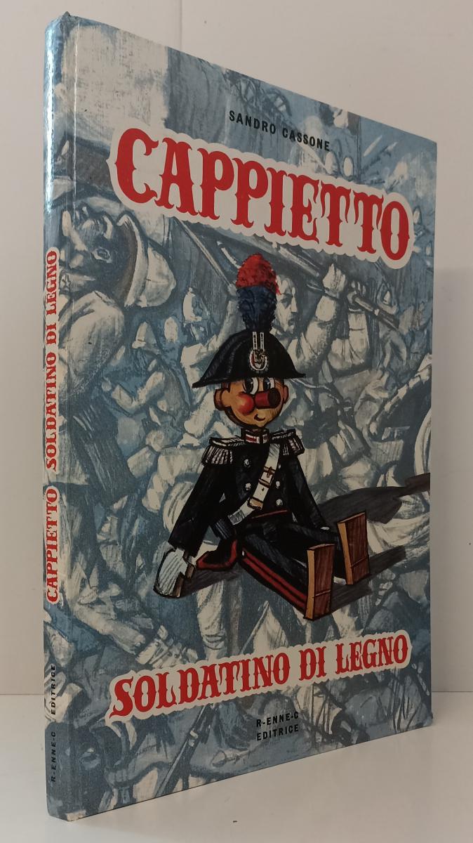 LB- CAPPIETTO SOLDATINO DI LEGNO - SANDRO CASSONE - R-ENNE-C --- 1965- C- RGZ