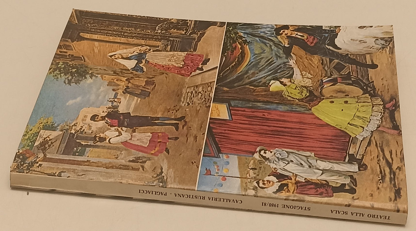 LT- TEATRO ALLA SCALA STAGIONE 1981/81 CAVALLERIA RUSTICANA PAGLIACCI - YFS977