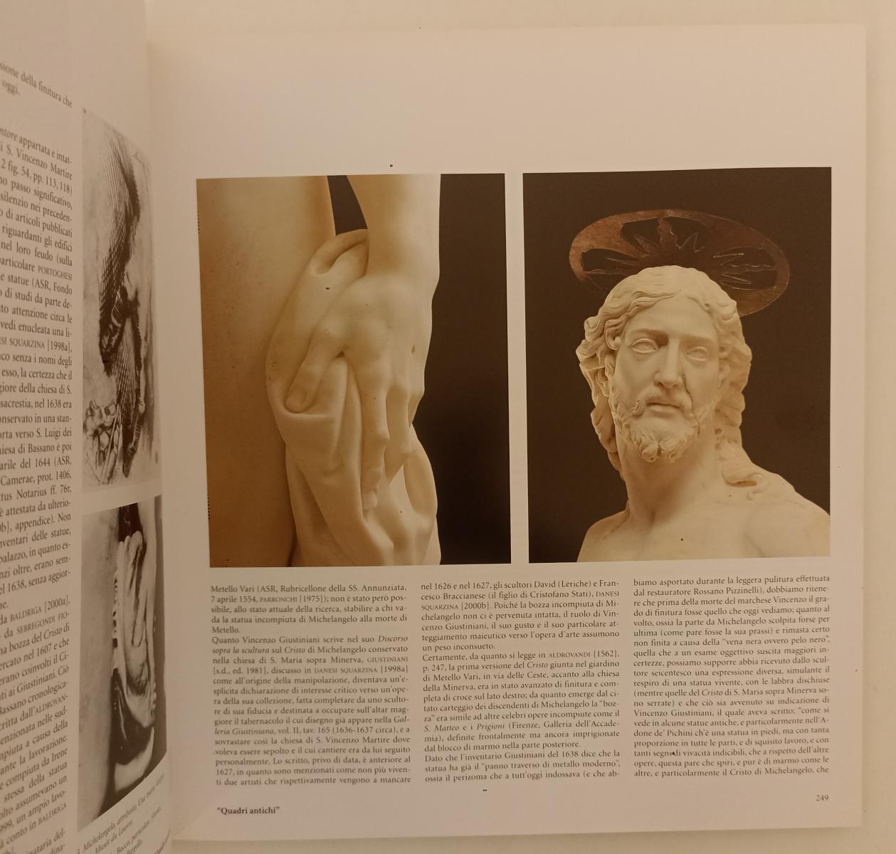 LT- CARAVAGGIO E GIUSTINIANI TOCCAR CON MANO COLLEZIONE SEICENTO - ELECTA- YFS82